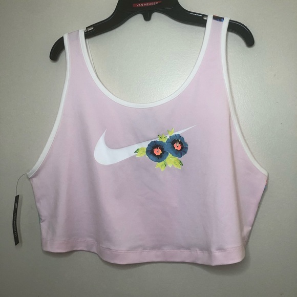 Nike WOMANS Light Support Tropical Printed Cropped - Picture 3 of 7